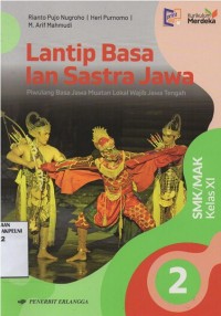 Lantip lan Sastra Jawa 2 Kanggo SMK/MAK Kelas XI